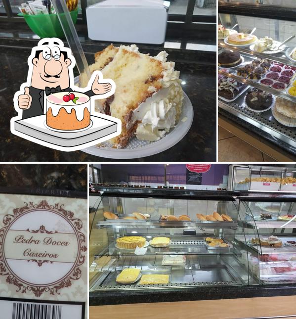 Bolos de cenoura em Pêdra Doces E Salgados