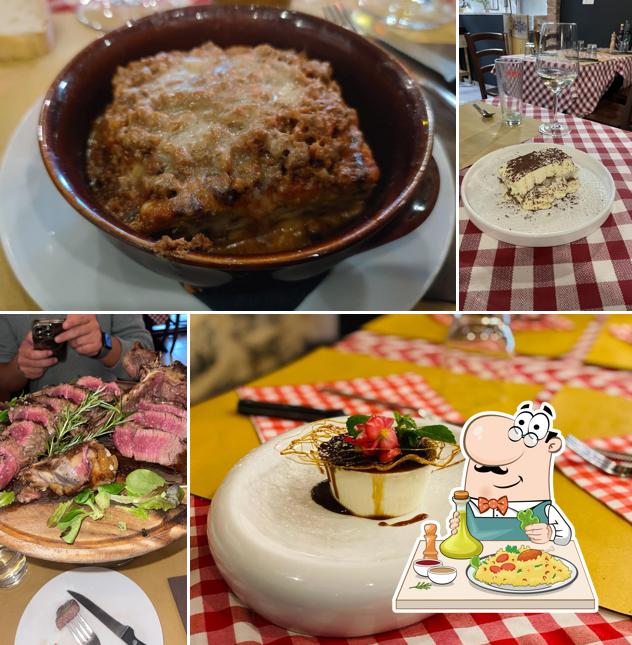Platti al Osteria Dell'Osso