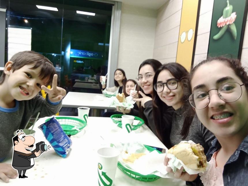 Here's a picture of Subway