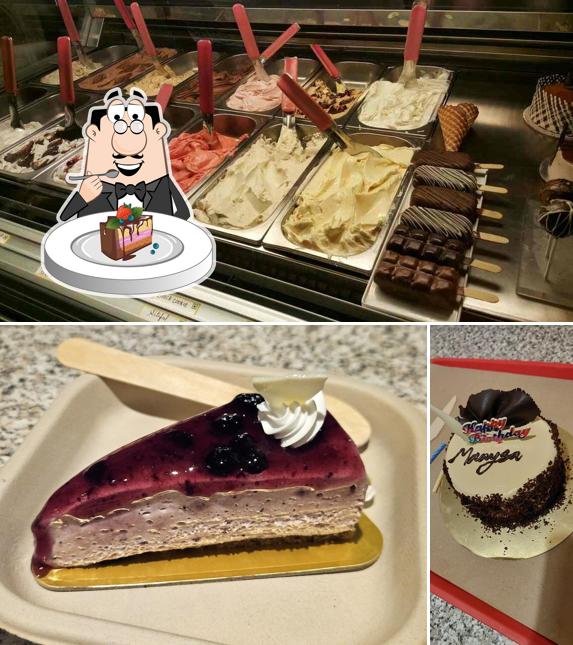 Chocolate cake at The Centre Court