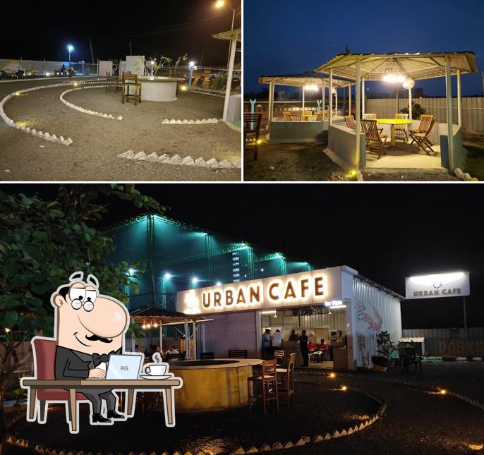 The interior of Urban Cafe & Cricket Box