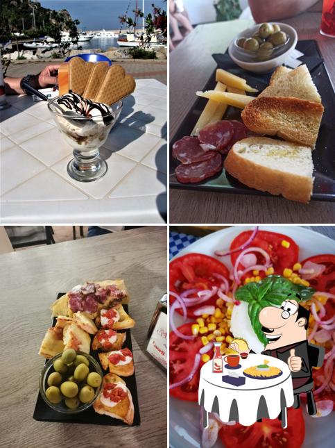 Piatto di formaggi al Bar del Porto