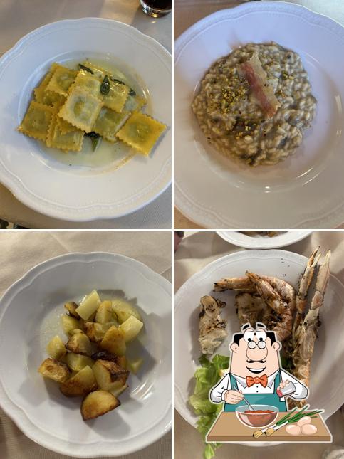 Ravioli al Ristorante Barbarossa