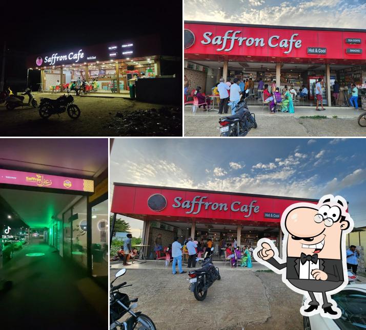 The exterior of SAFFRON CAFE