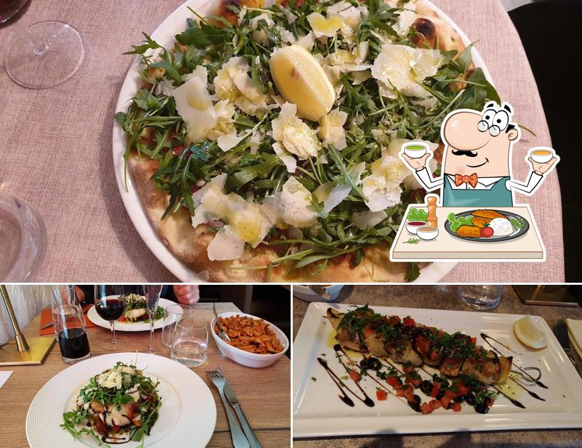 Food at Restaurant Italien “LA GRAPPA” Strasbourg
