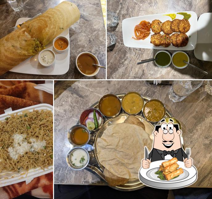 Spring rolls at Curry Leaf