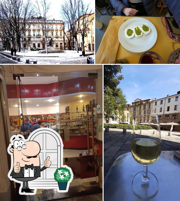 Puoi goderti l'aria fresca da seduto all'esterno di Piola da Cianci