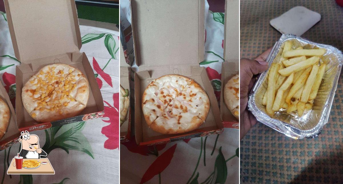 French fries at Pizza Center