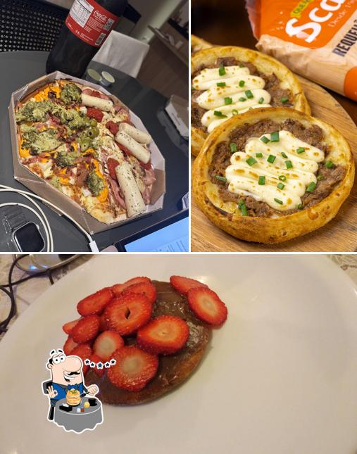 Platos en Bella Roma Pizzaria e Esfiharia