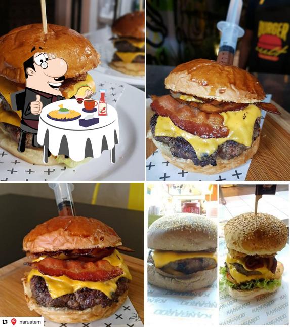 Kangaroo Australian Burger