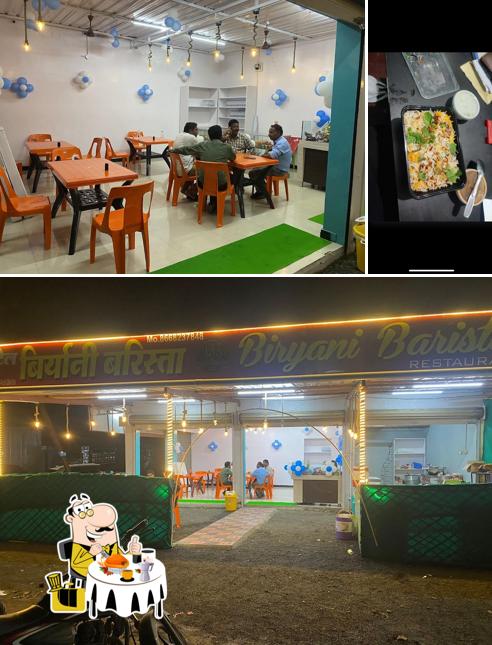 Food at Biryani Barista