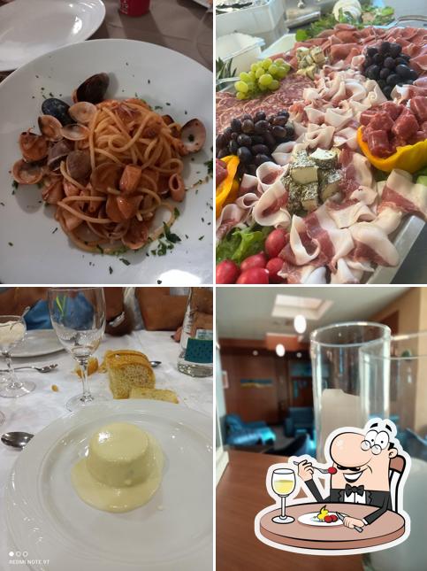 Cibo al Ristorante Hotel Giardino dei Tigli