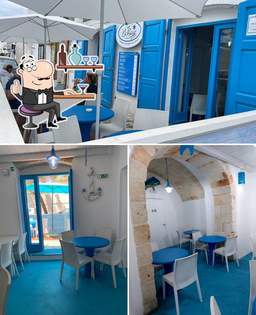 Gli interni di La Baia Monopoli