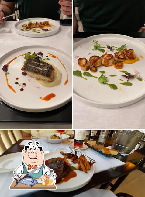Salmone grigliato al Ristorante Vicolo Santa Lucia