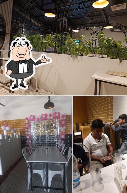 The interior of Aagman Restaurant & Cafe