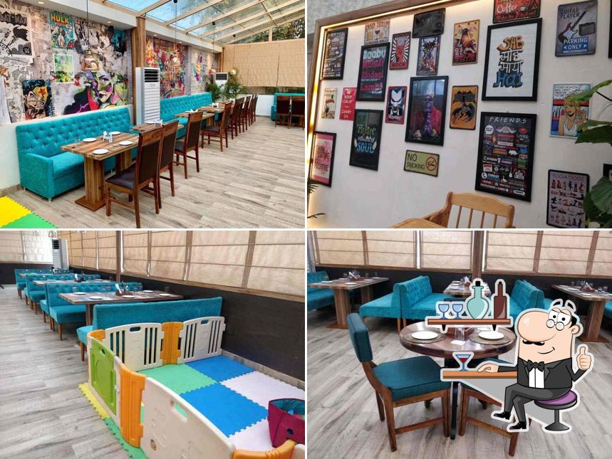 The interior of Casamila Lounge & Bar