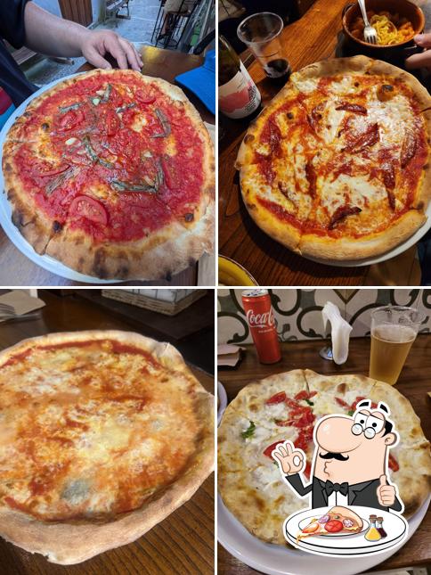 A Donna Maria pizza, puoi provare una bella pizza