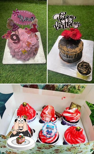 Chocolate cake at Eshazzbakecrush