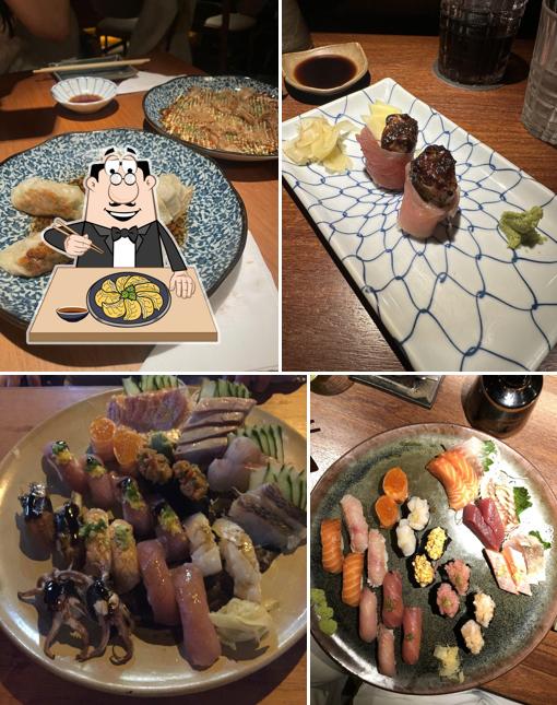 Gyoza em Haru Sushi Bar