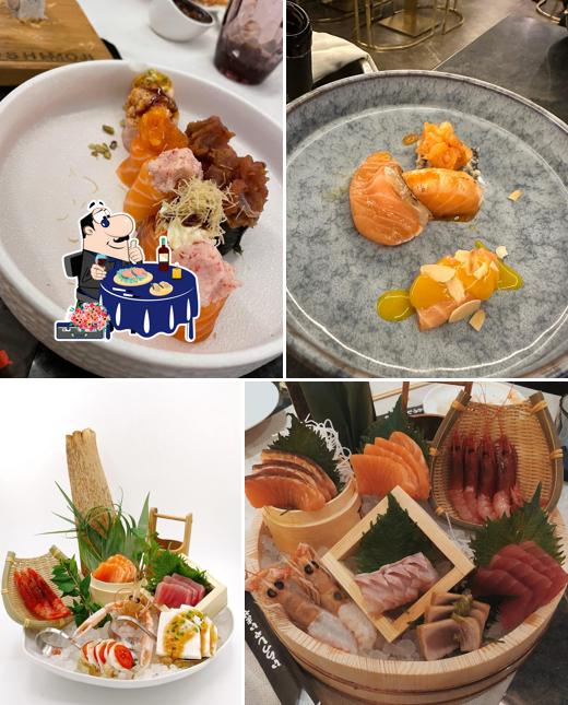 Sashimi al MOJI SUSHI PORTICI