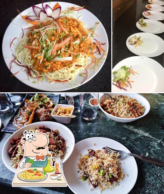 Food at Ni Hao Restaurant