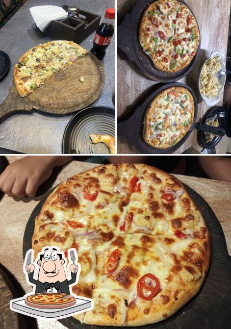 Order pizza at Pizza plus