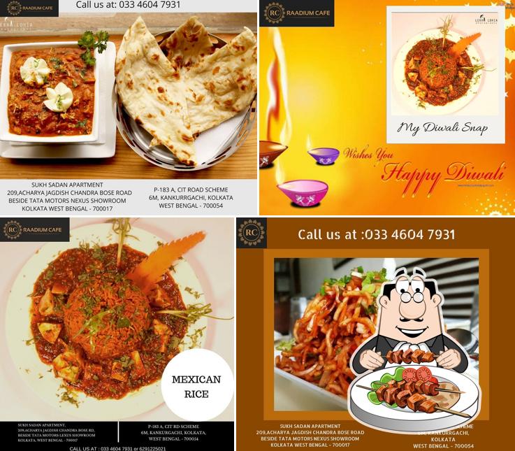Meals at Raadium Cafe