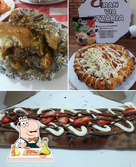 Experimente frutos do mar no Granvia Pizzaria
