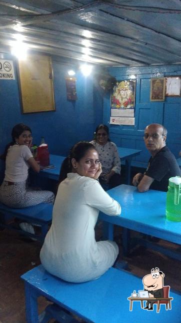 The interior of Jyoti Eating Corner