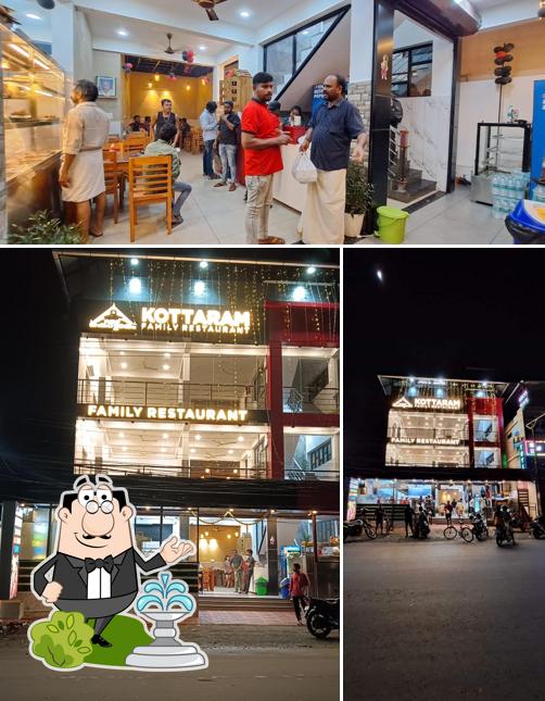 KOTTARAM FAMILY RESTAURANT is distinguished by exterior and interior