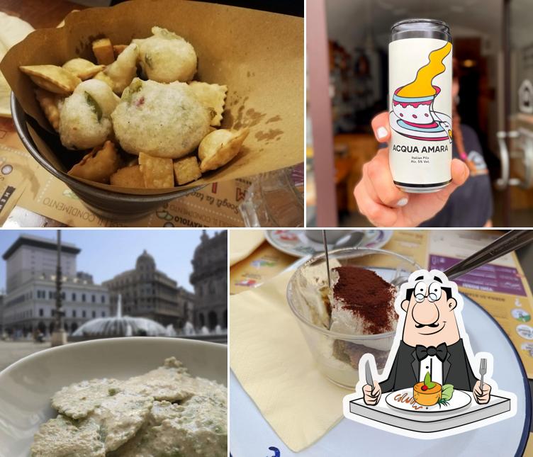 Cibo al Raviolhouse Genova