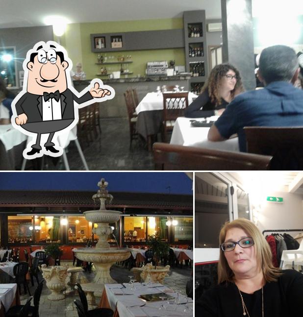 Gli interni di Stasera Pago Io