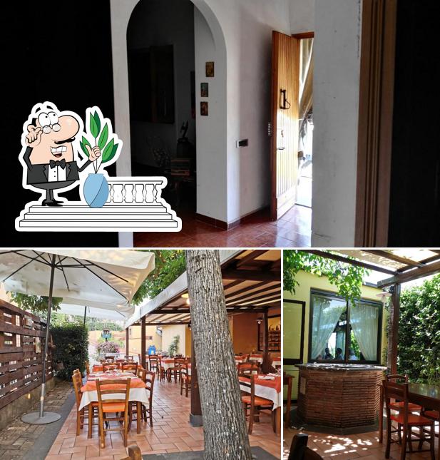 Puoi goderti l'aria fresca dal dehors di Trattoria Pizzeria "da Peppone"