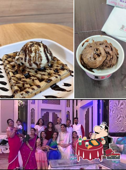 Waffles at Baskin Robbins