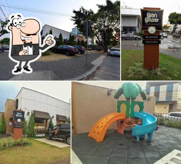 O exterior do Gran Gelato