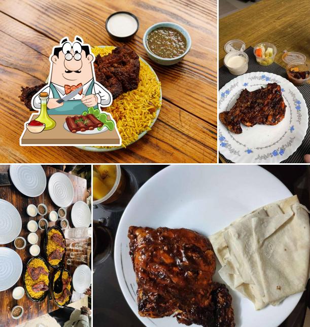 Baby back ribs at Cafe Habibi