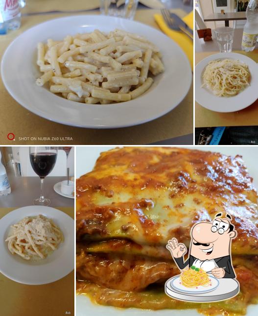 Spaghetti alla carbonara al Lasagne Le Bisnonne