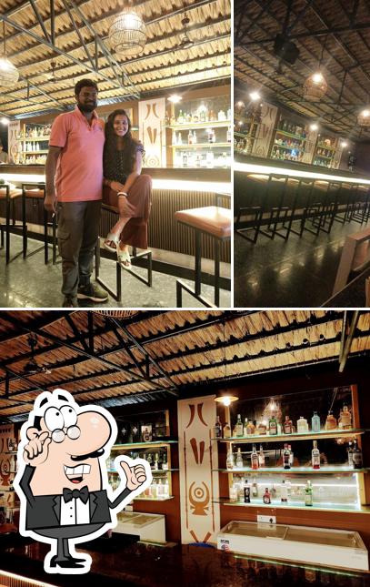 The interior of Sky Lounge