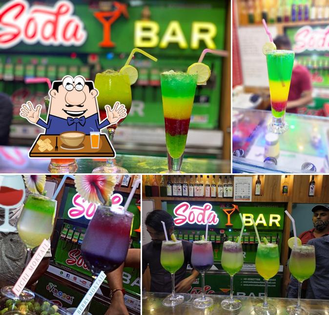Food at Soda Bar