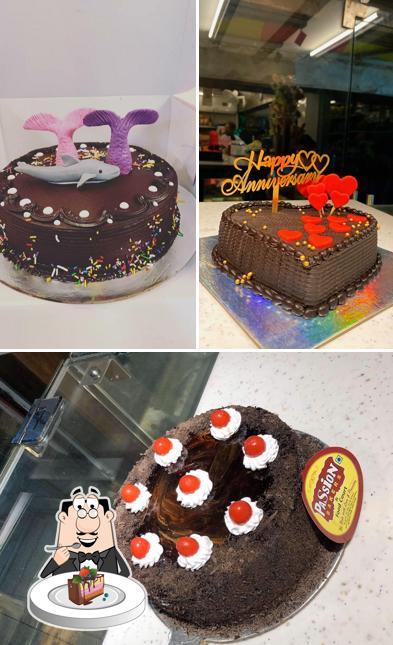 Chocolate cake at Passion Bakers & Food Court