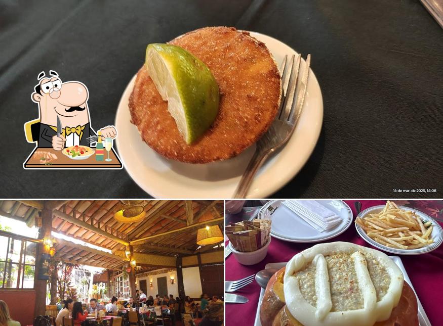 Comida em Bar da Praia