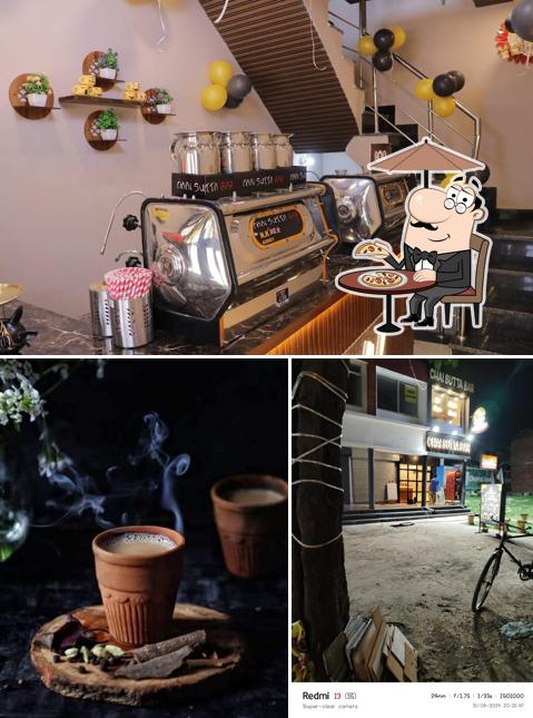The exterior of Chai Sutta Bar 15 Panchkula