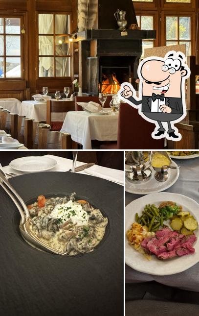 Gli interni di Restaurant Chez Max Julen