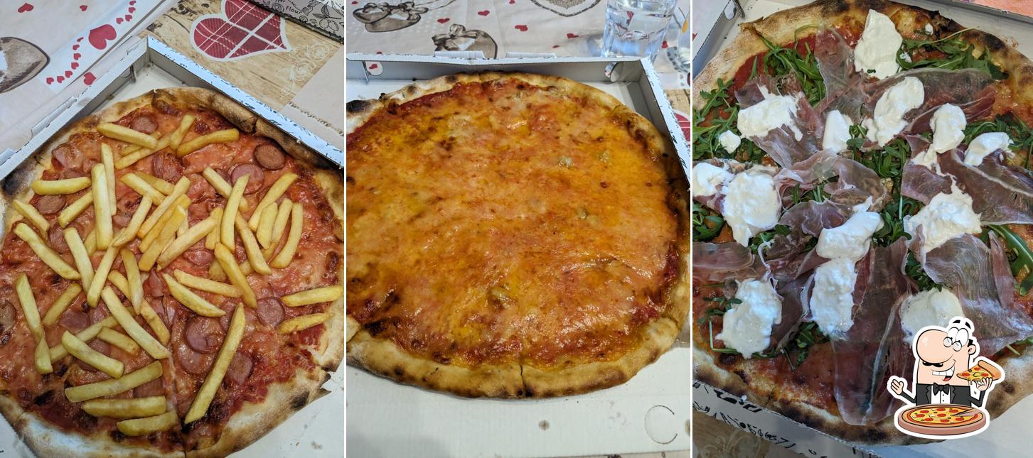 Prenditi tra le molte varianti di pizza