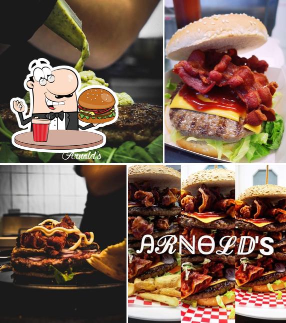Concediti un bell'hamburger a Arnold's