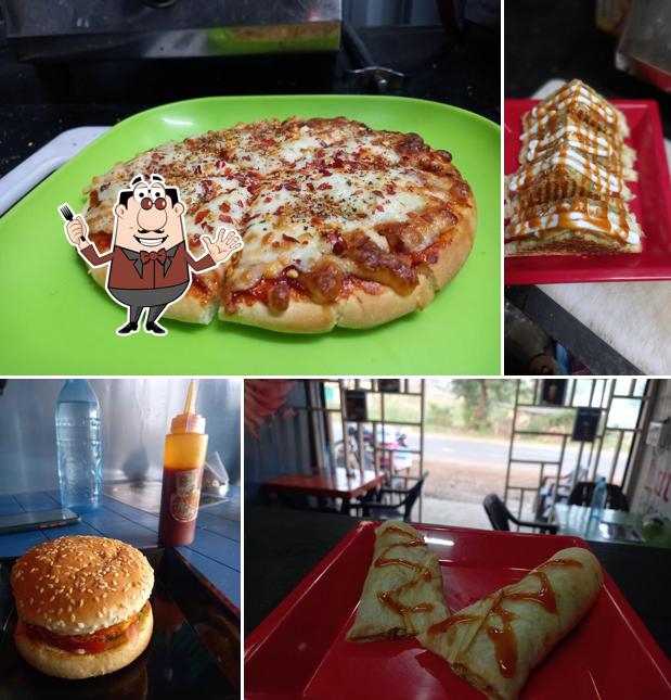 Food at Cafe Moonlight
