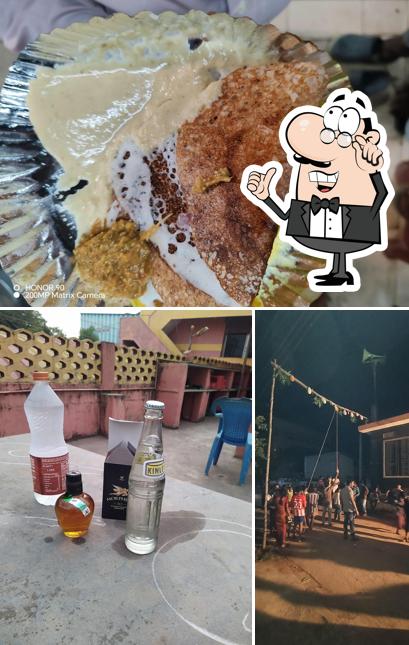 Check out the photo displaying interior and food at Gk Restaurant And bar