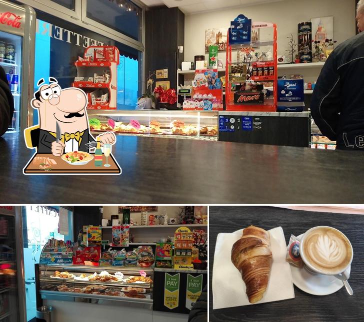 La cibo e interni del ristorante