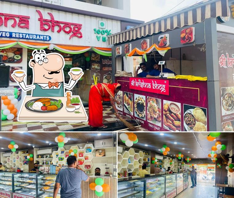 Meals at Shree Krishna Bhog