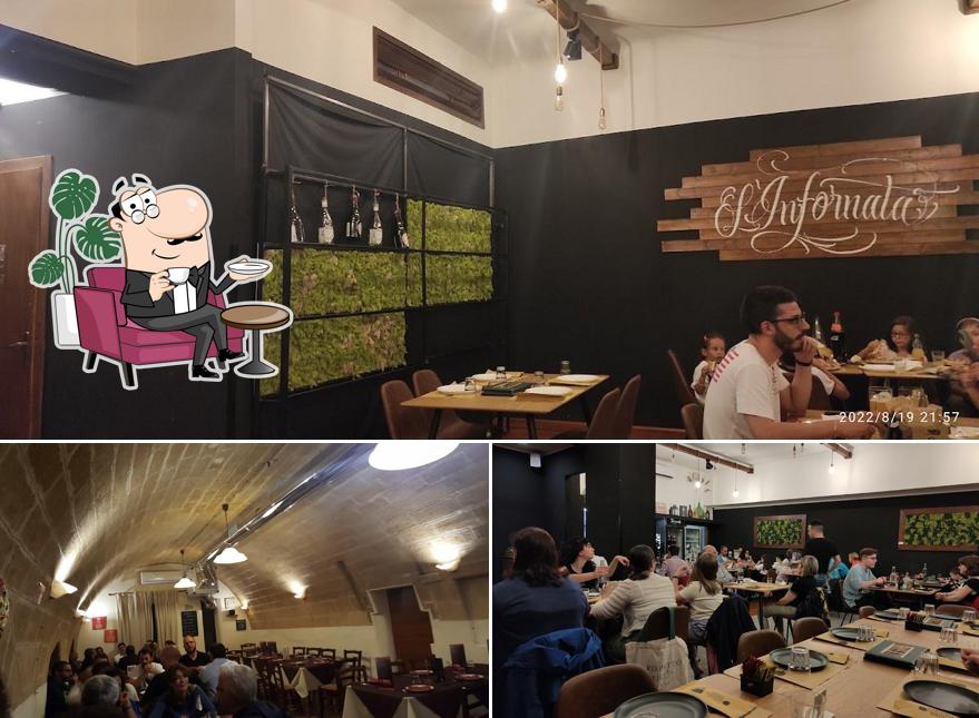 Gli interni di L'Infornata